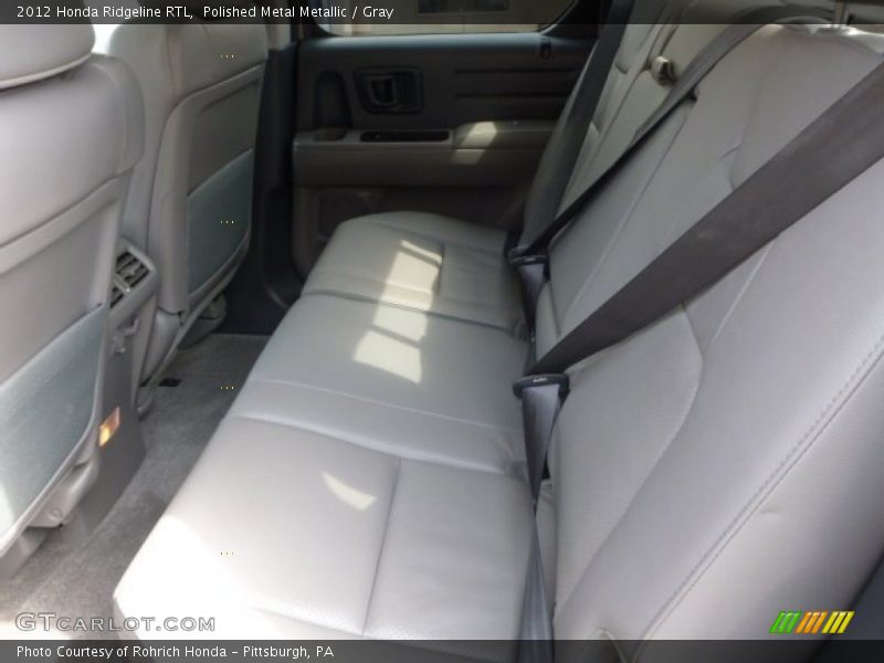 Polished Metal Metallic / Gray 2012 Honda Ridgeline RTL