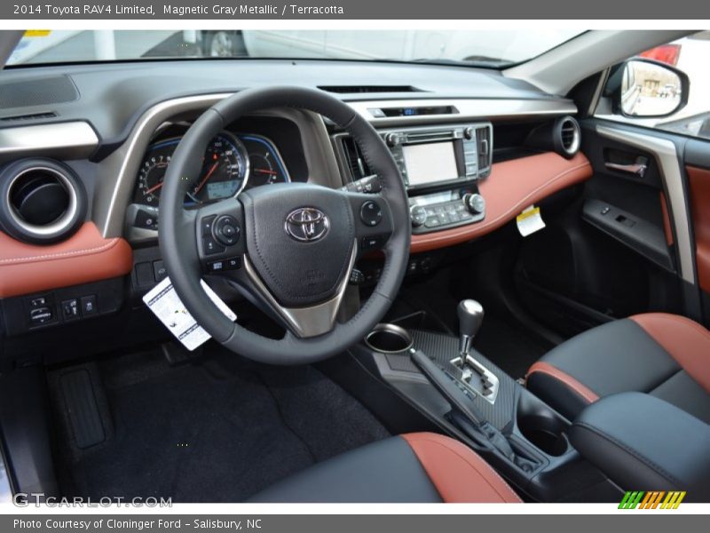 Terracotta Interior - 2014 RAV4 Limited 