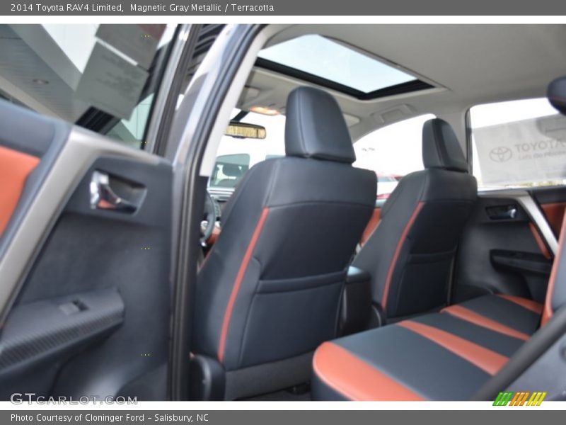 Magnetic Gray Metallic / Terracotta 2014 Toyota RAV4 Limited