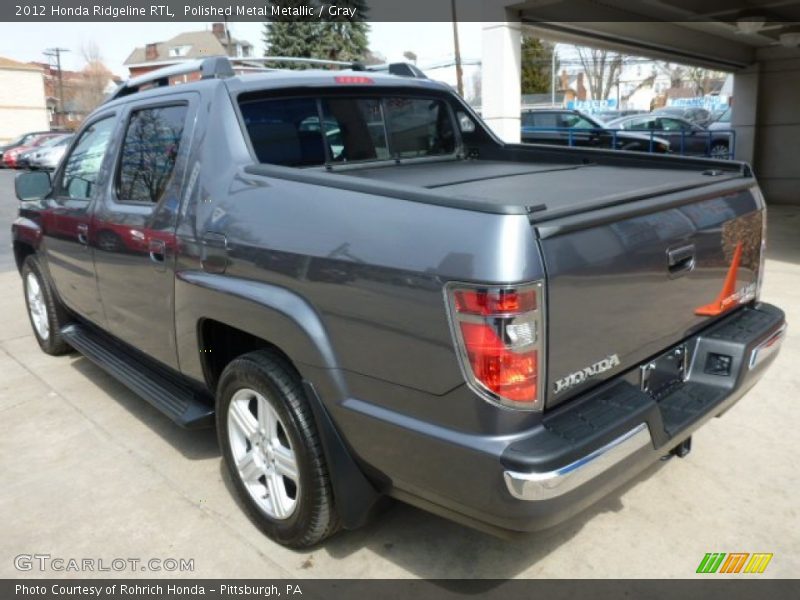 Polished Metal Metallic / Gray 2012 Honda Ridgeline RTL
