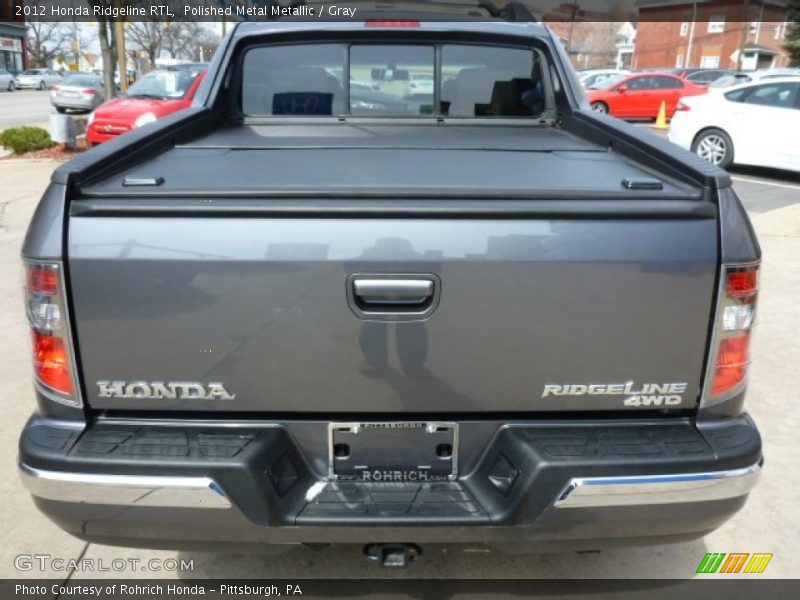 Polished Metal Metallic / Gray 2012 Honda Ridgeline RTL
