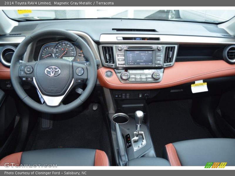 Magnetic Gray Metallic / Terracotta 2014 Toyota RAV4 Limited