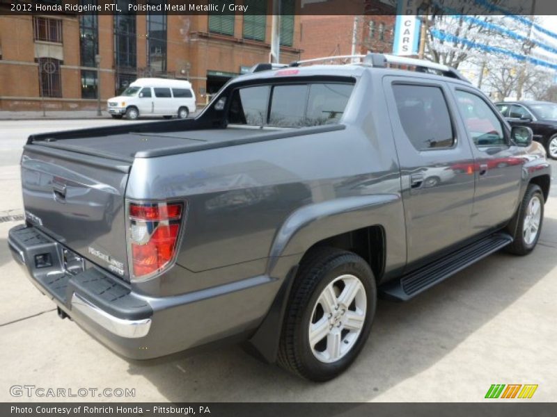 Polished Metal Metallic / Gray 2012 Honda Ridgeline RTL