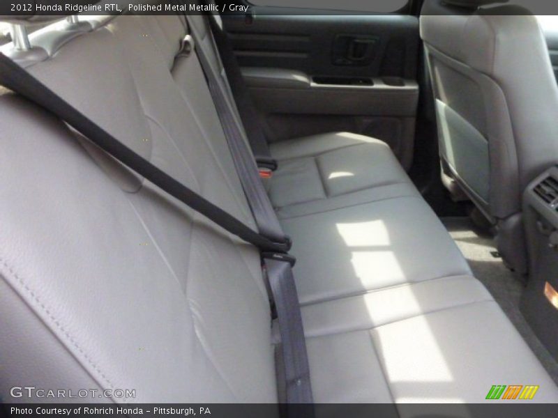 Polished Metal Metallic / Gray 2012 Honda Ridgeline RTL