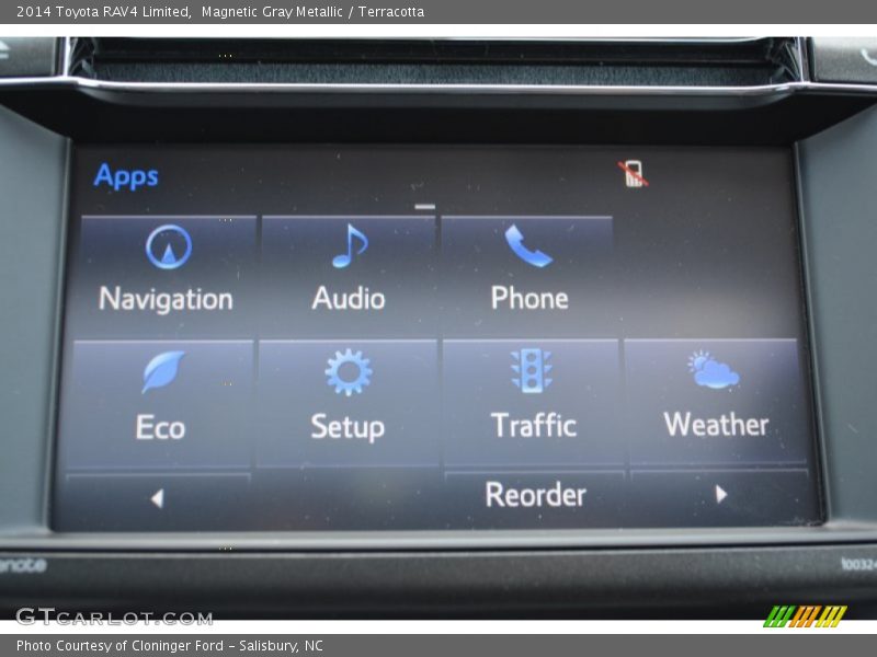 Magnetic Gray Metallic / Terracotta 2014 Toyota RAV4 Limited