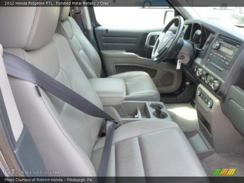 Polished Metal Metallic / Gray 2012 Honda Ridgeline RTL