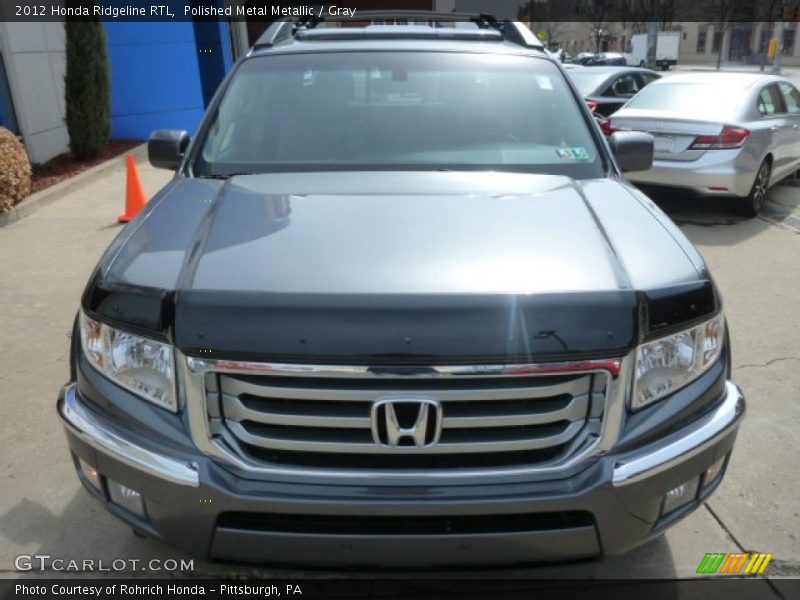 Polished Metal Metallic / Gray 2012 Honda Ridgeline RTL