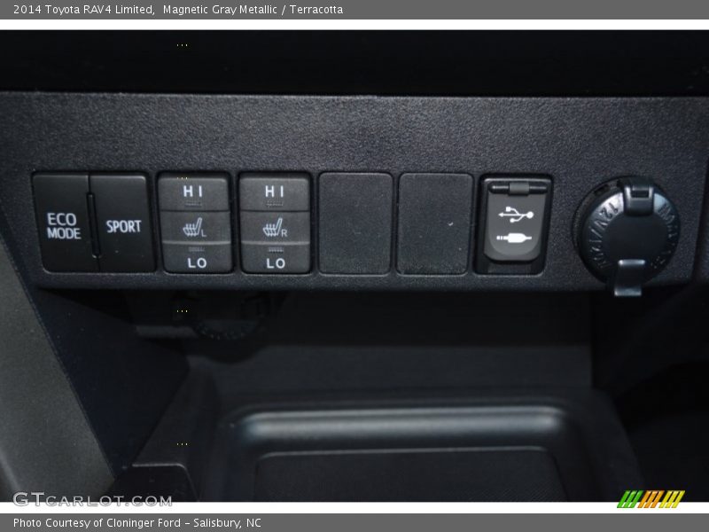 Magnetic Gray Metallic / Terracotta 2014 Toyota RAV4 Limited