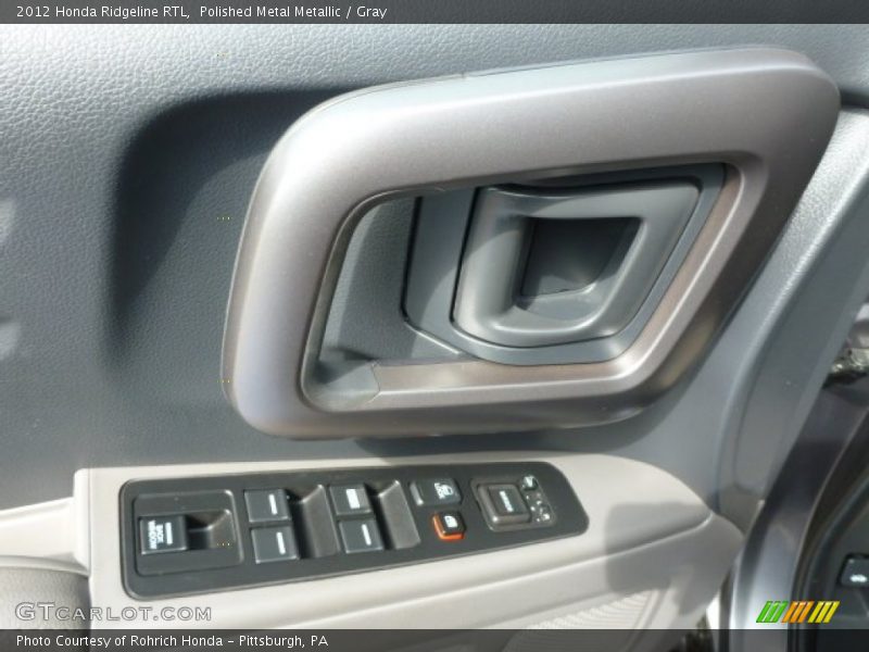 Polished Metal Metallic / Gray 2012 Honda Ridgeline RTL