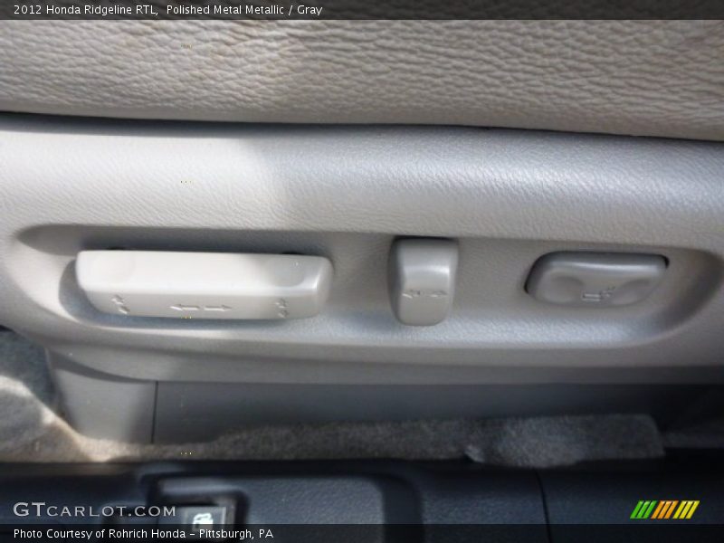 Polished Metal Metallic / Gray 2012 Honda Ridgeline RTL