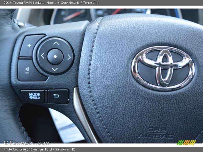 Magnetic Gray Metallic / Terracotta 2014 Toyota RAV4 Limited