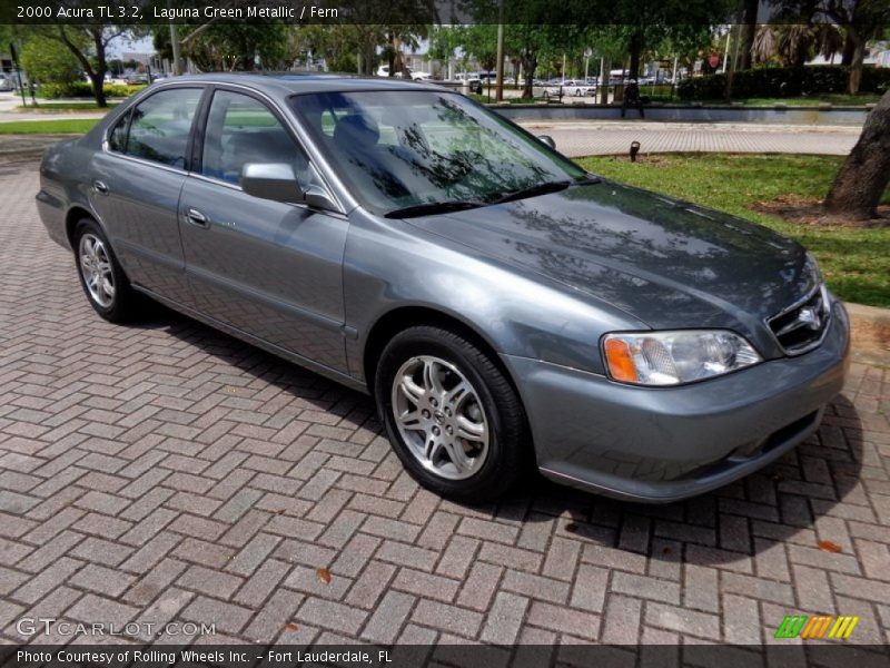 Laguna Green Metallic / Fern 2000 Acura TL 3.2