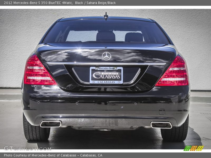 Black / Sahara Beige/Black 2012 Mercedes-Benz S 350 BlueTEC 4Matic