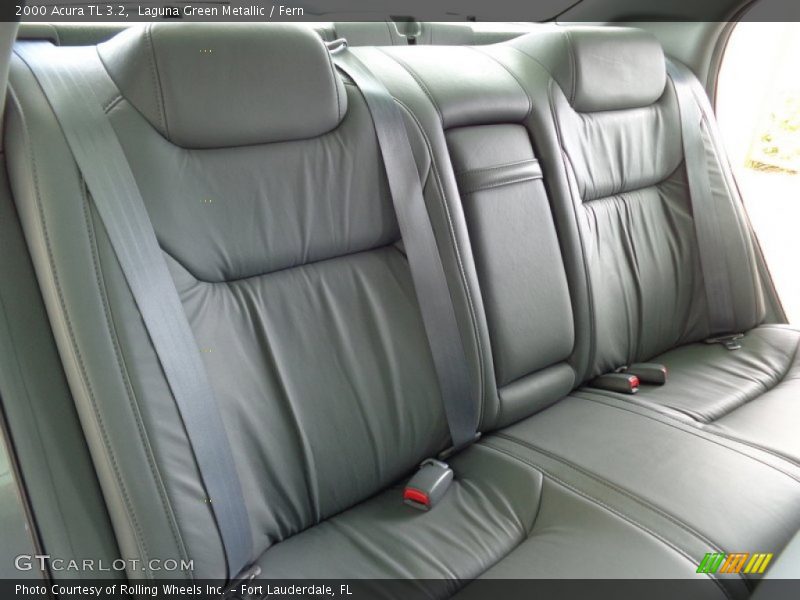 Rear Seat of 2000 TL 3.2