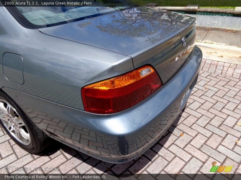 Laguna Green Metallic / Fern 2000 Acura TL 3.2