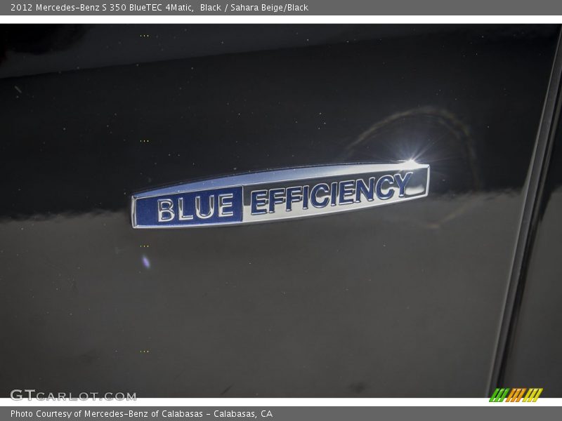 Black / Sahara Beige/Black 2012 Mercedes-Benz S 350 BlueTEC 4Matic