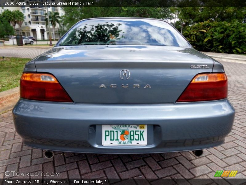 Laguna Green Metallic / Fern 2000 Acura TL 3.2