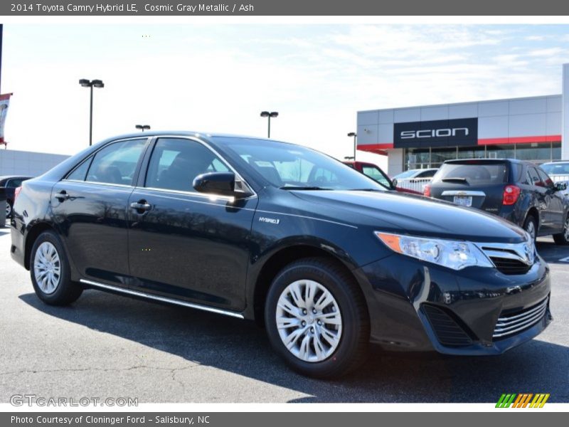 Cosmic Gray Metallic / Ash 2014 Toyota Camry Hybrid LE