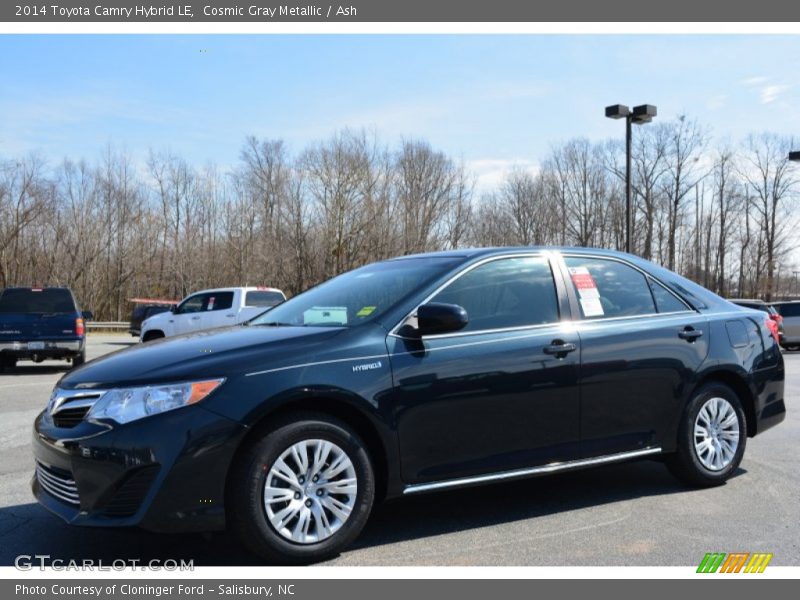Cosmic Gray Metallic / Ash 2014 Toyota Camry Hybrid LE