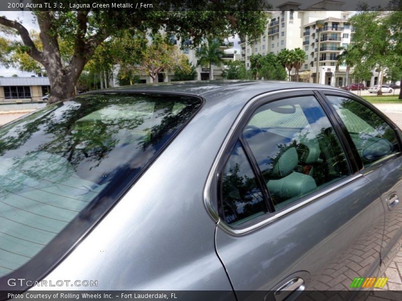 Laguna Green Metallic / Fern 2000 Acura TL 3.2