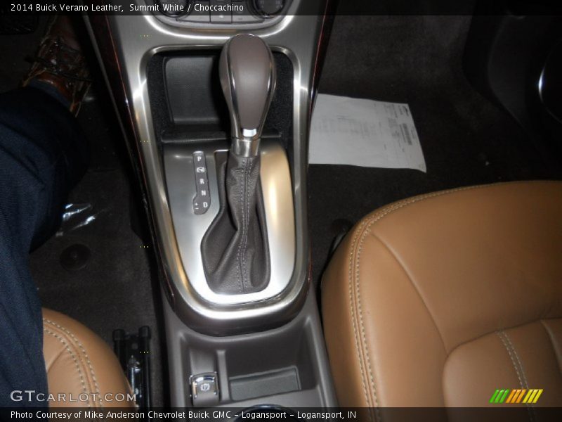 Summit White / Choccachino 2014 Buick Verano Leather