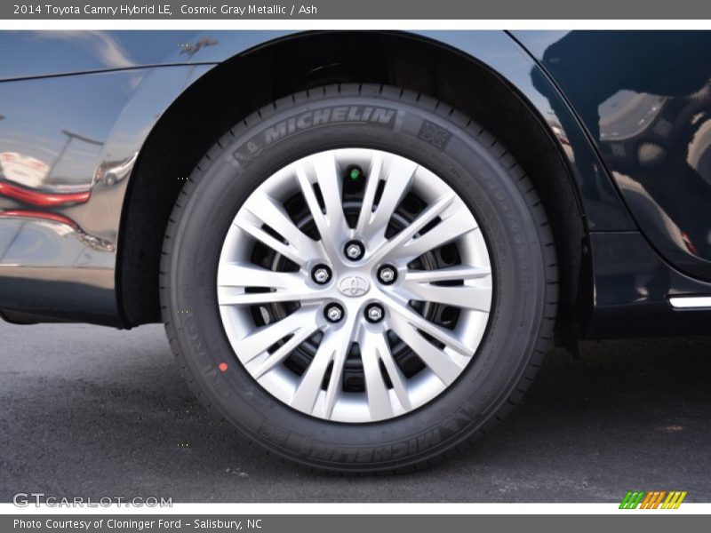 Cosmic Gray Metallic / Ash 2014 Toyota Camry Hybrid LE