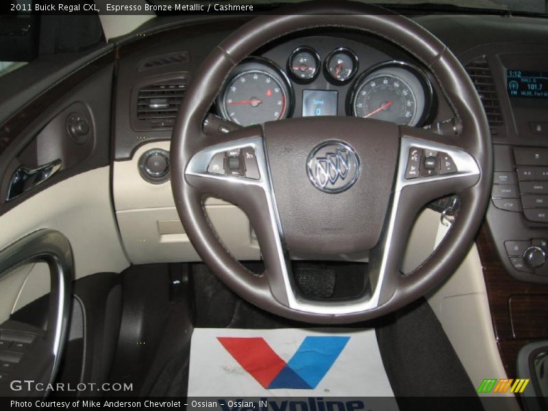 Espresso Bronze Metallic / Cashmere 2011 Buick Regal CXL