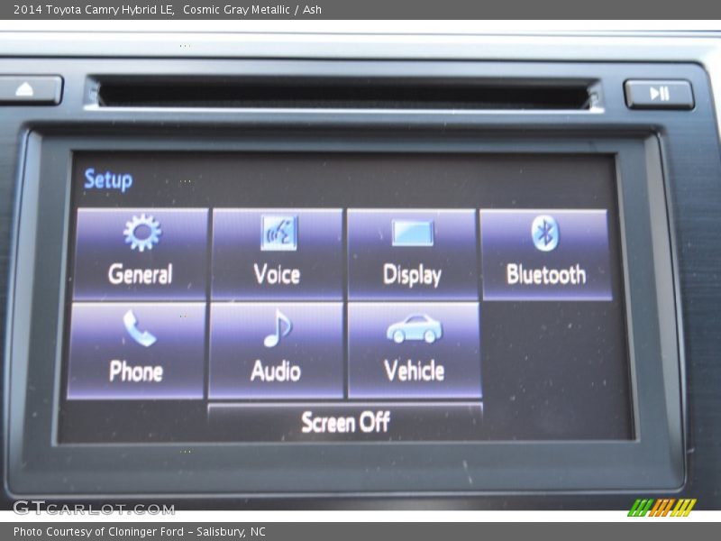 Cosmic Gray Metallic / Ash 2014 Toyota Camry Hybrid LE