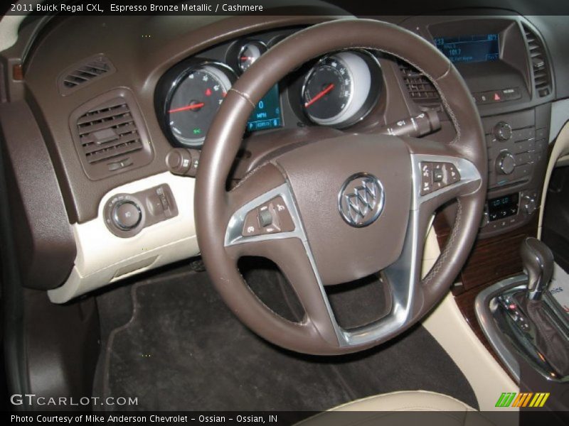 Espresso Bronze Metallic / Cashmere 2011 Buick Regal CXL