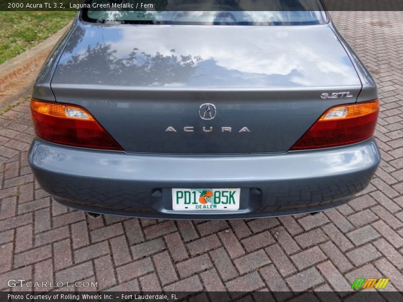 Laguna Green Metallic / Fern 2000 Acura TL 3.2
