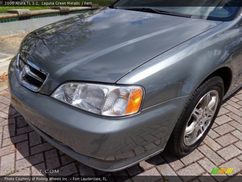 Laguna Green Metallic / Fern 2000 Acura TL 3.2