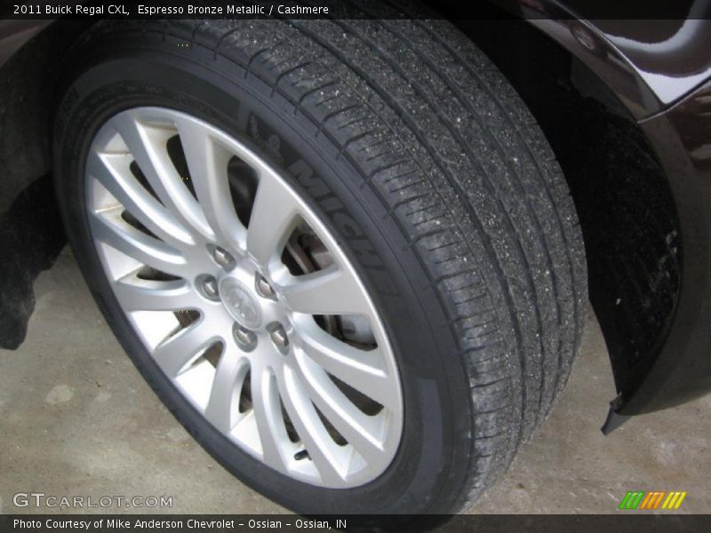Espresso Bronze Metallic / Cashmere 2011 Buick Regal CXL
