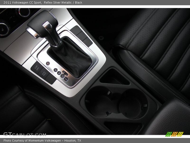 Reflex Silver Metallic / Black 2011 Volkswagen CC Sport