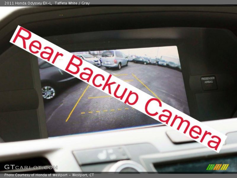 Taffeta White / Gray 2011 Honda Odyssey EX-L