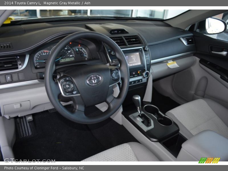 Magnetic Gray Metallic / Ash 2014 Toyota Camry L