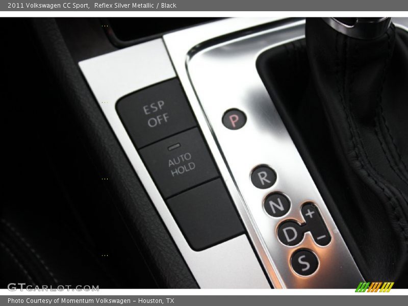 Reflex Silver Metallic / Black 2011 Volkswagen CC Sport