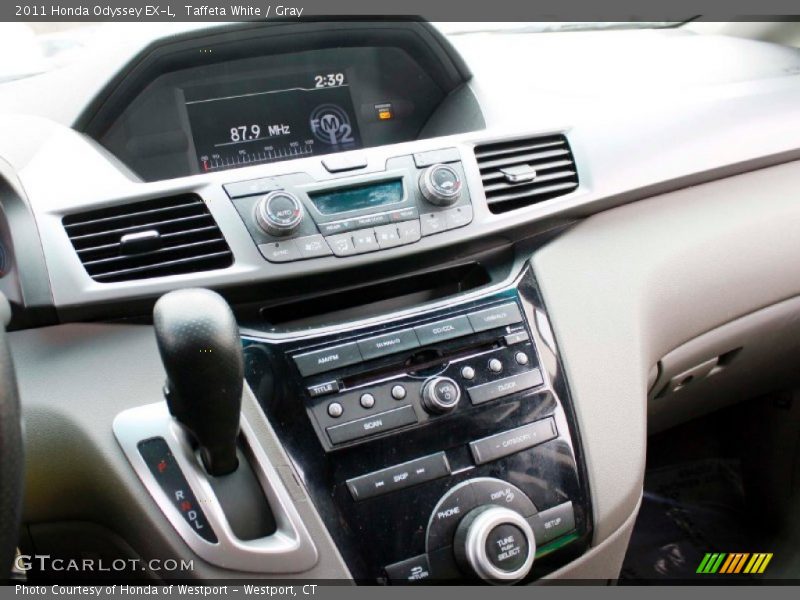 Taffeta White / Gray 2011 Honda Odyssey EX-L
