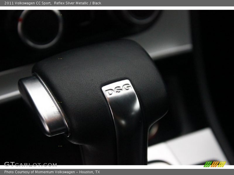 Reflex Silver Metallic / Black 2011 Volkswagen CC Sport