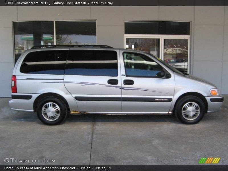 Galaxy Silver Metallic / Medium Gray 2003 Chevrolet Venture LT