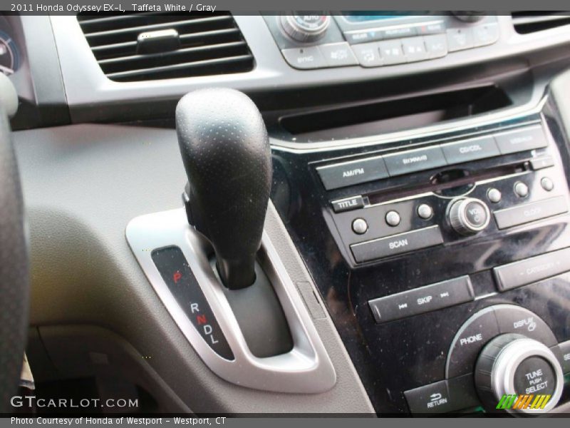 Taffeta White / Gray 2011 Honda Odyssey EX-L