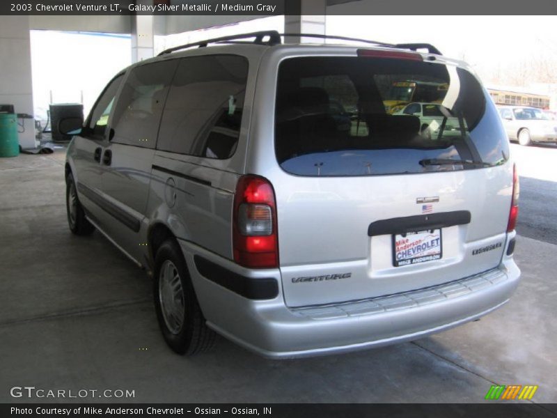 Galaxy Silver Metallic / Medium Gray 2003 Chevrolet Venture LT