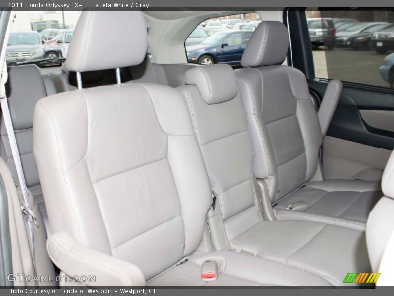 Taffeta White / Gray 2011 Honda Odyssey EX-L