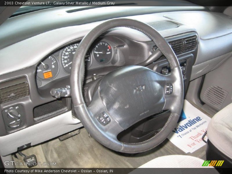 Galaxy Silver Metallic / Medium Gray 2003 Chevrolet Venture LT