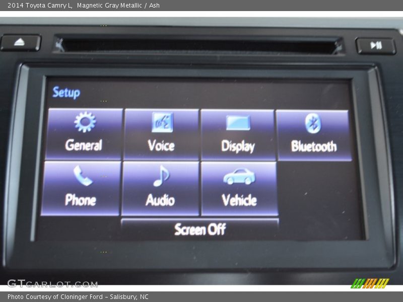 Magnetic Gray Metallic / Ash 2014 Toyota Camry L