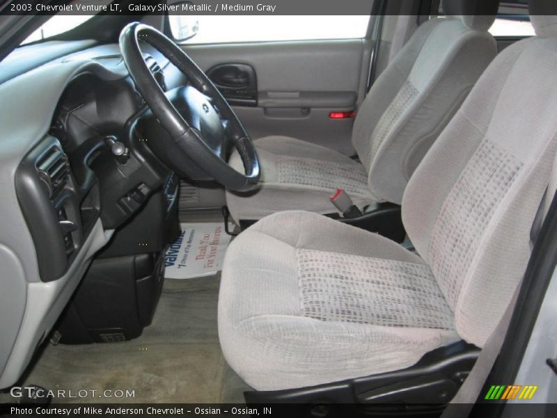 Galaxy Silver Metallic / Medium Gray 2003 Chevrolet Venture LT