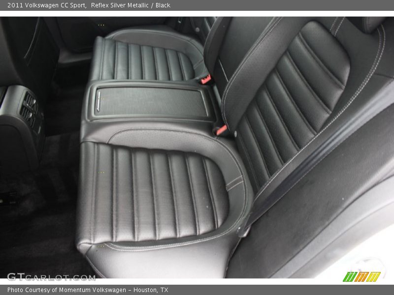 Reflex Silver Metallic / Black 2011 Volkswagen CC Sport