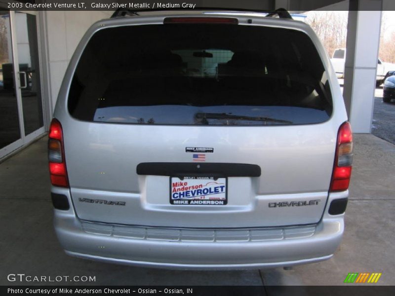 Galaxy Silver Metallic / Medium Gray 2003 Chevrolet Venture LT