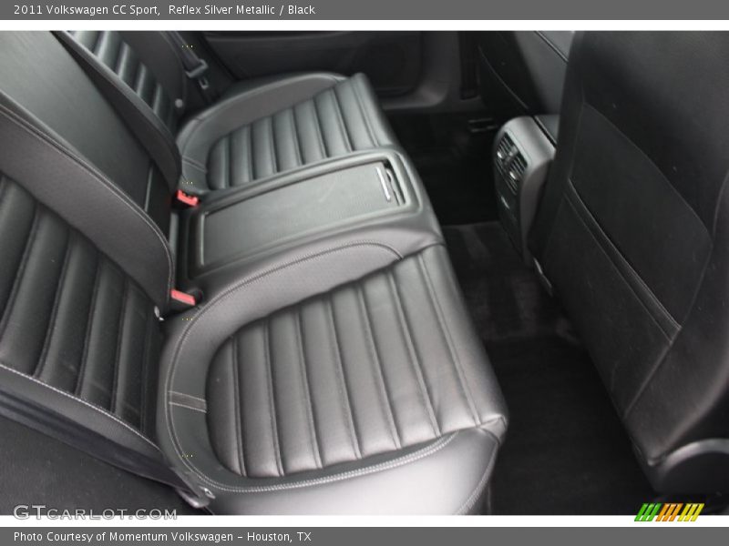 Reflex Silver Metallic / Black 2011 Volkswagen CC Sport