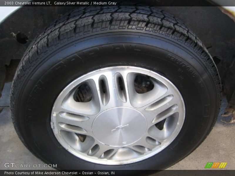 Galaxy Silver Metallic / Medium Gray 2003 Chevrolet Venture LT
