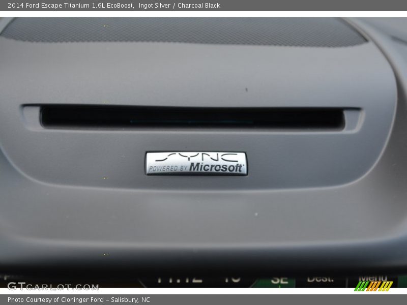 Ingot Silver / Charcoal Black 2014 Ford Escape Titanium 1.6L EcoBoost